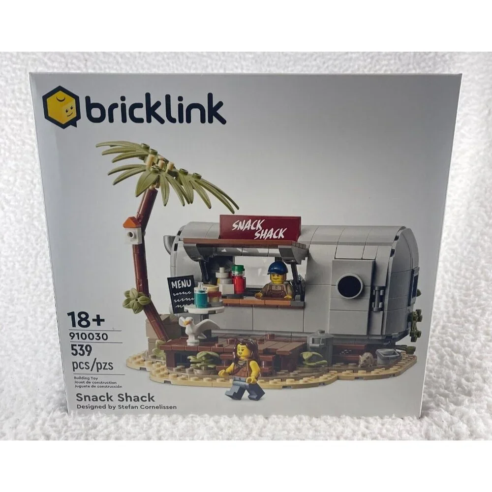 LEGO Bricklink Designer‎ SNACK SHACK 910030 | Series 1 Building Toy Complete Set